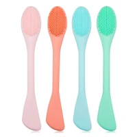 1pcs two uses professional face mask brushes clean face brush mixing brush skin care cosmetic foundation makeup brushes tools