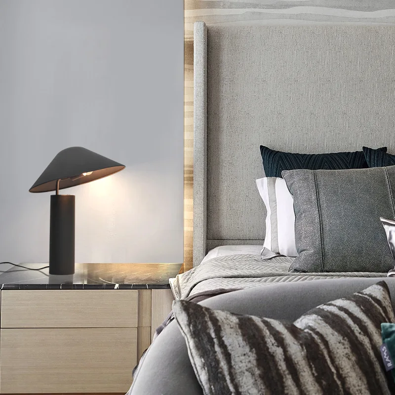 

Design Bedside Bedroom Modern Table Lamp Luxury Night Lights Standing Reading Table Lamp Desk Lampara Mesa Table Light BW50TD