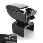 Подлокотник для citroen C3, центральный контейнер для хранения, аксессуары для украшения магазина с USB-интерфейсом