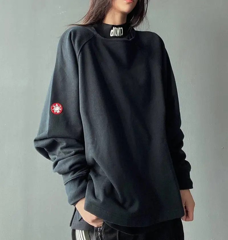 

21ss CAVEMPT C. E t shirt men women retro loose fit long sleeved Blouse CAVEMPT top tee day cool lovers CAVEMPT C. E t shirt