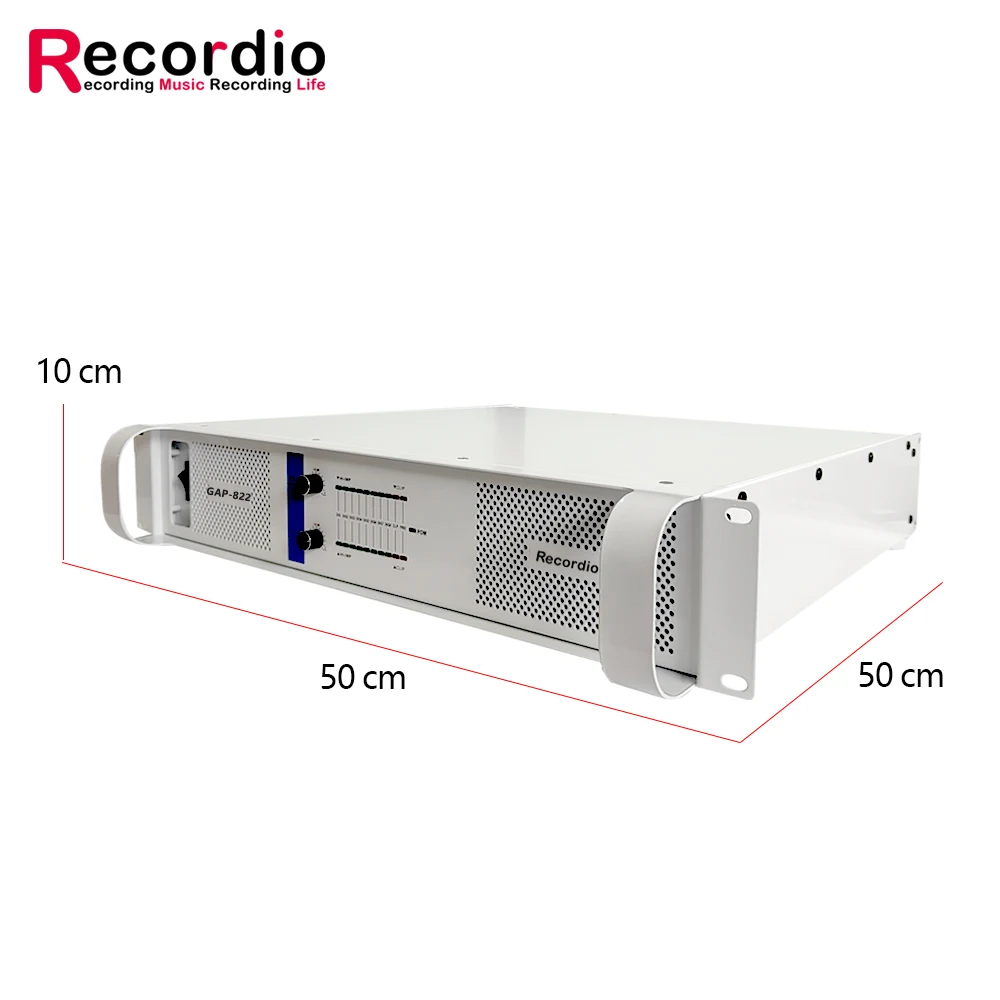 GAP-812 Высокопроизводительный усилитель мощности 1000 Вт * 2 Hi-Fi усилитель мощности для караоке-сценического концерта (art.: 3920d0706d64e) - 3920d0706d64e