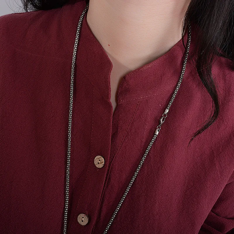 Сезон весна осень Платье для беременных с длинным рукавом Свободная хлопковая