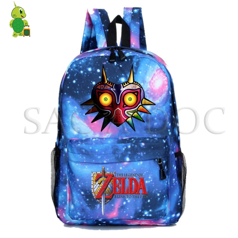 20 Легенда о Зельде игровой рюкзак для Galaxy Link Majora's Mask школьные сумки для подростков девочек мальчиков путешествия рюкзак Детский рюкзак для книг - Цвет: 20