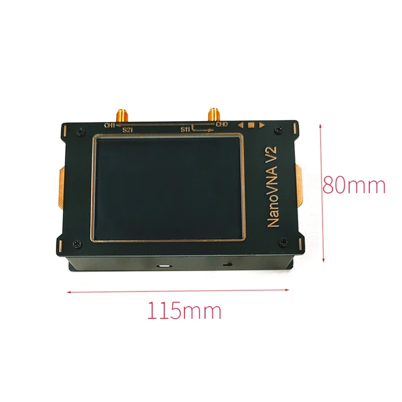 NanoVNA V2 50 кГц 3 ГГц векторный сетевой анализатор набор S A 2 коротковолновый HF VHF UHF| |