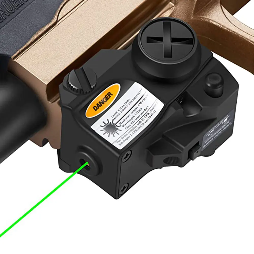 

Зеленый лазерный прицел Glock 17 18c 19 21 Taurus G2C CZ 75, прицел для пистолета с планкой Пикатинни, лазерная указка