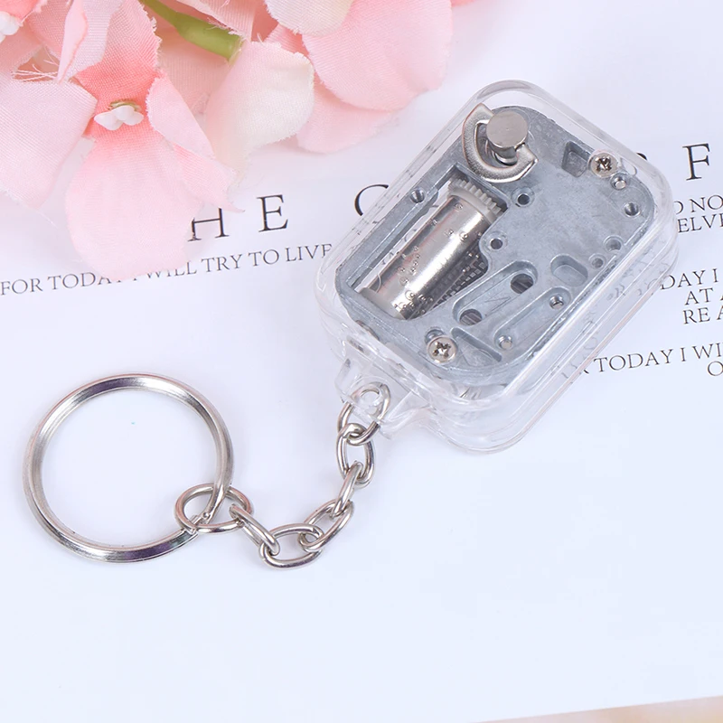 1PC Music Box Movement DIY Play Set Mechanical Metal Boxes Clockwork Keychain Gift Home Decor | Дом и сад