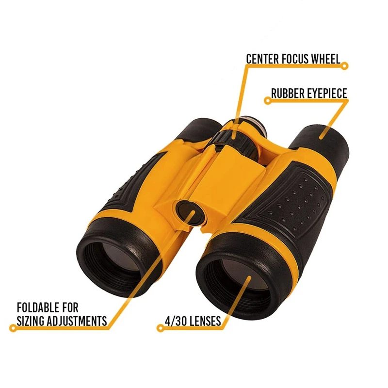 Детский набор игрушек для улицы бинокль фонарик компас nifying Glass свисток. Телеско |