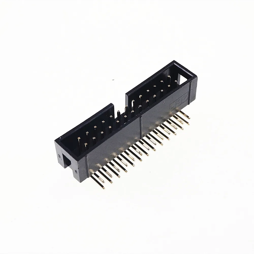 10 Pcs Shrouded Box Header IDC Socket 2.54mm 2x13 Pin 26 P Right Angle Male Square 0.64mm 2 Rows 2.54 Through Hole DIP | Обустройство
