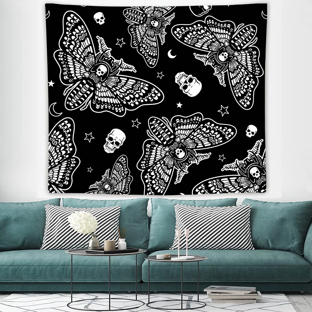 Настенный 3D гобелен с рисунком черепа |