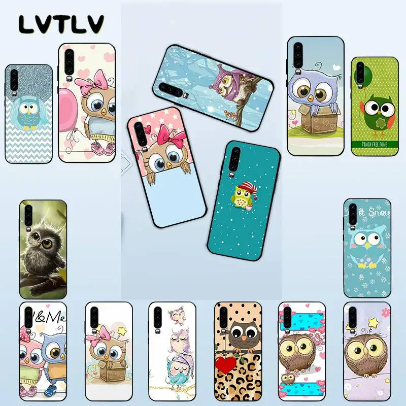 LVTLV прекрасный мультфильм Olw роскошный уникальный дизайн PhoneCover для Huawei P9 10 lite P20 pro