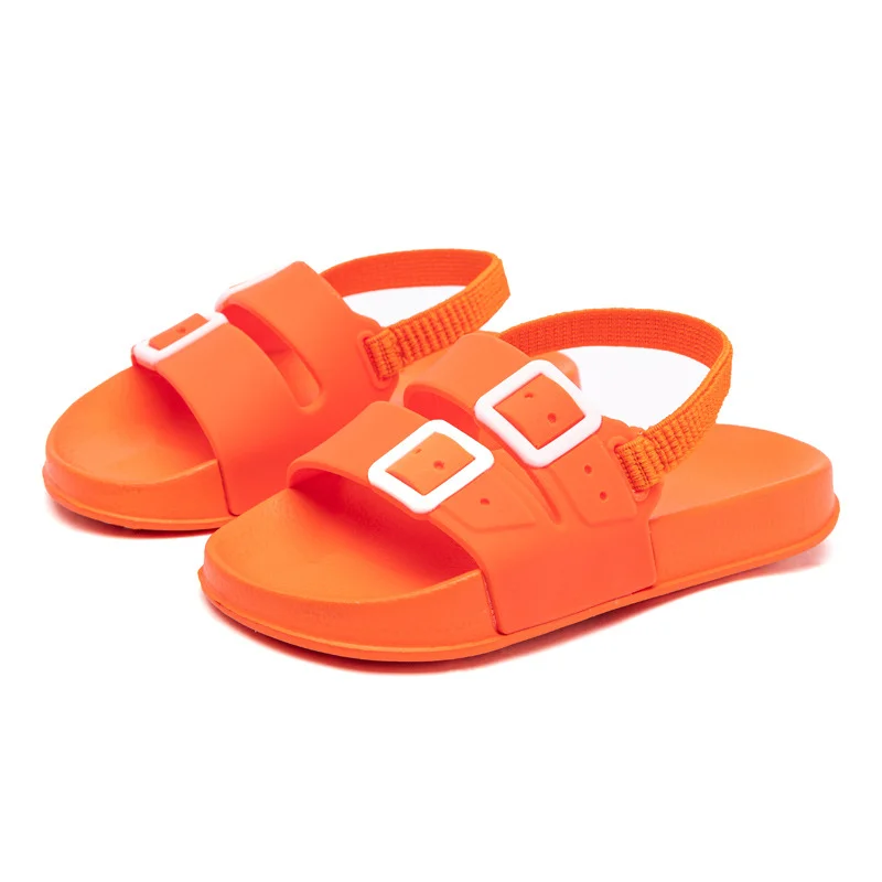 

Новинка лета 2021, детские тапочки, модные тапочки с носком, дышащая пляжная обувь