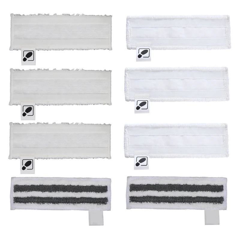 

Горячая Распродажа набор напольной ткани из микрофибры, набор напольной ткани для шлифовки для Karcher Easyfix Sc2 Sc3 Sc4 Sc5, насадки для пола, 8 шт.