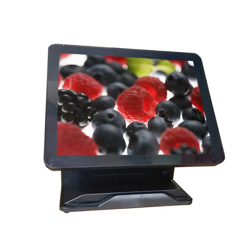 Коммерческий 15 дюймов сенсорный экран POS терминал точек продаж системы для