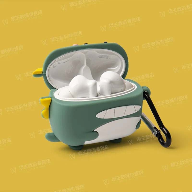 

3D Headset Cases For Huawei Freebuds 4i Case Cute Cartoon Wireless Bluetooth Earphone Cover For Free buds 4i Case Funda Coque