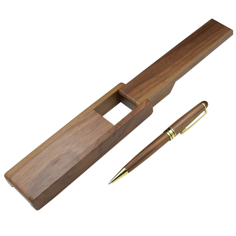 Шариковая ручка складной набор из орехового дерева для офиса и школы | Канцтовары