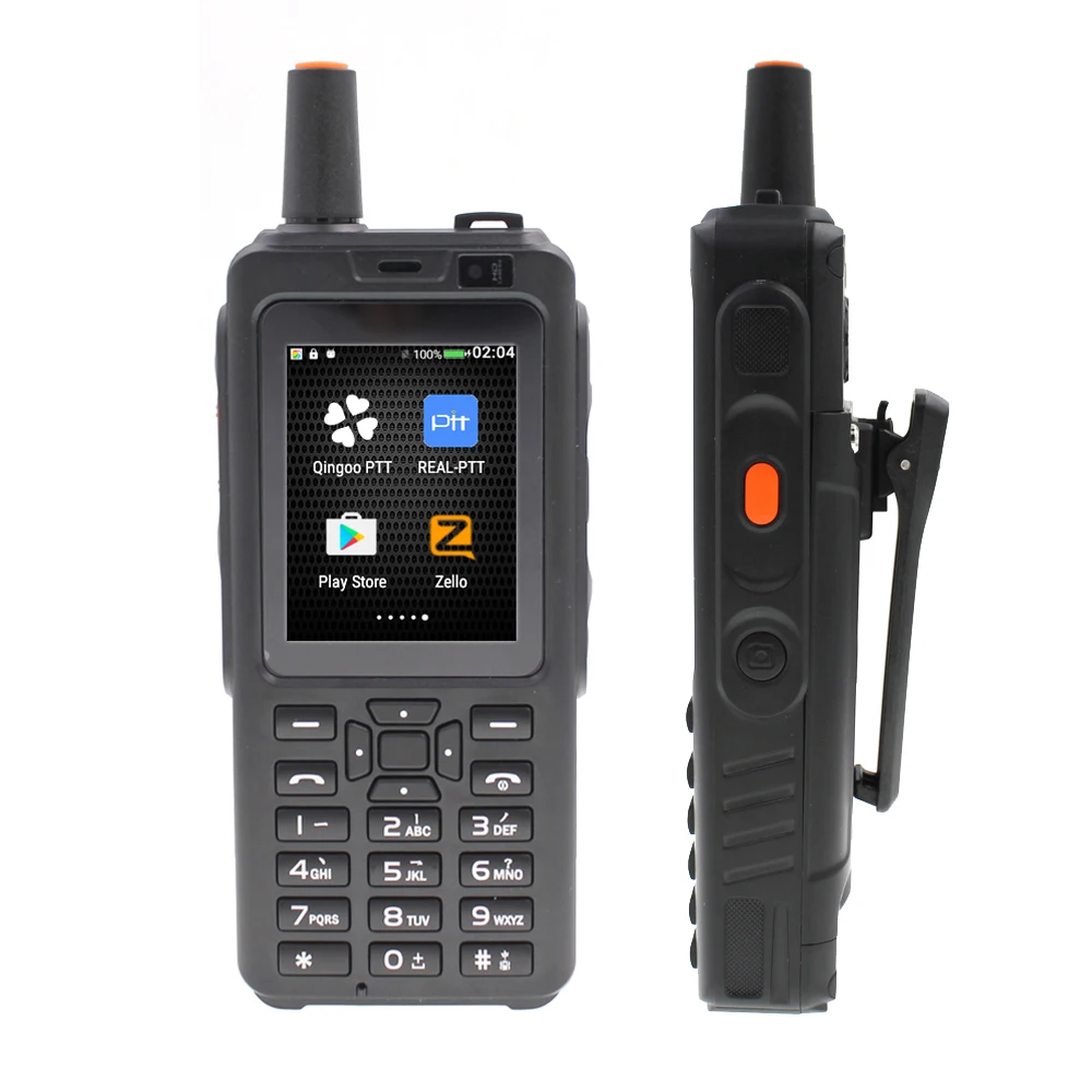Рация Uniwa F40 Zello PTT 4G 4000 мАч водонепроницаемый прочный сенсорный экран 2 4 дюйма ядра