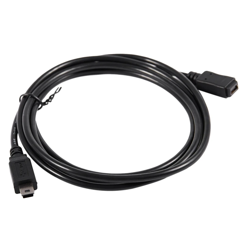 1 5 м Mini USB B 5pin Мужской к женскому удлинитель шнура адаптер Черный|Компьютерные
