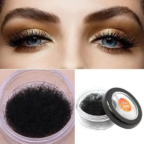 1 чехол для наращивания отдельных ресниц накладные ресницы из натурального шелка