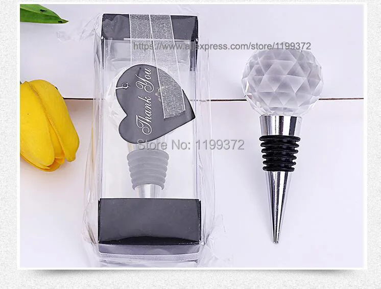 200 шт хрустальный круглый шар дизайн бутылки вина пробки для свадебной вечеринки