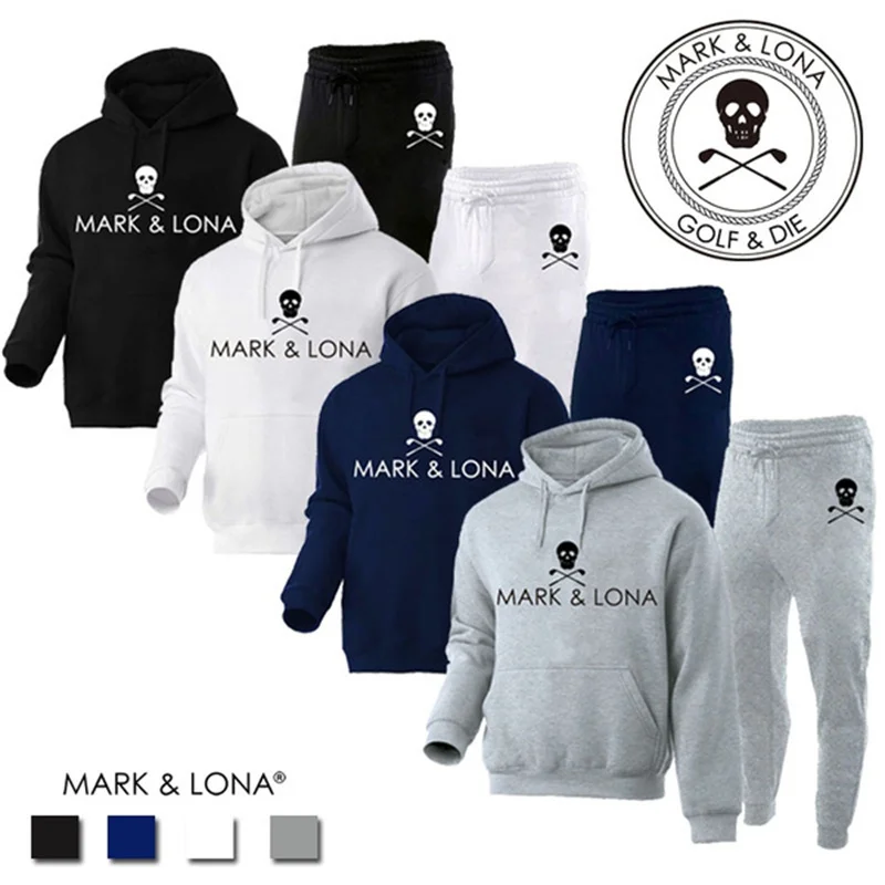 

2021 Spring And Autumn Men 2 Pieces Set Sweatshirt + Sweatpants Tracksuit Sportswear Print Hoodies Casual Clothing Ropa Hombre