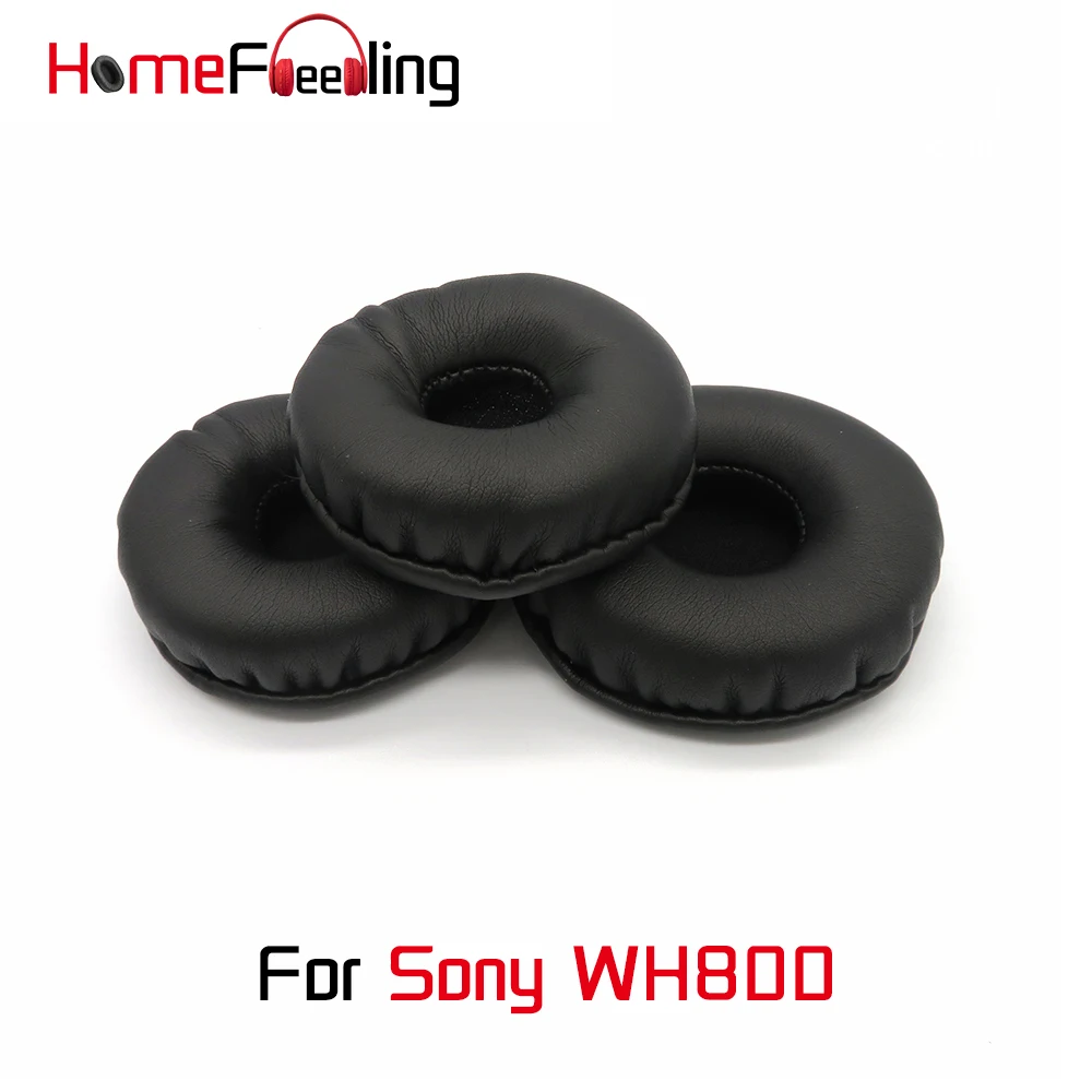 

Амбушюры Homefeeling для гарнитуры Sony WH800, амбушюры, круглые универсальные запасные части Leahter, амбушюры