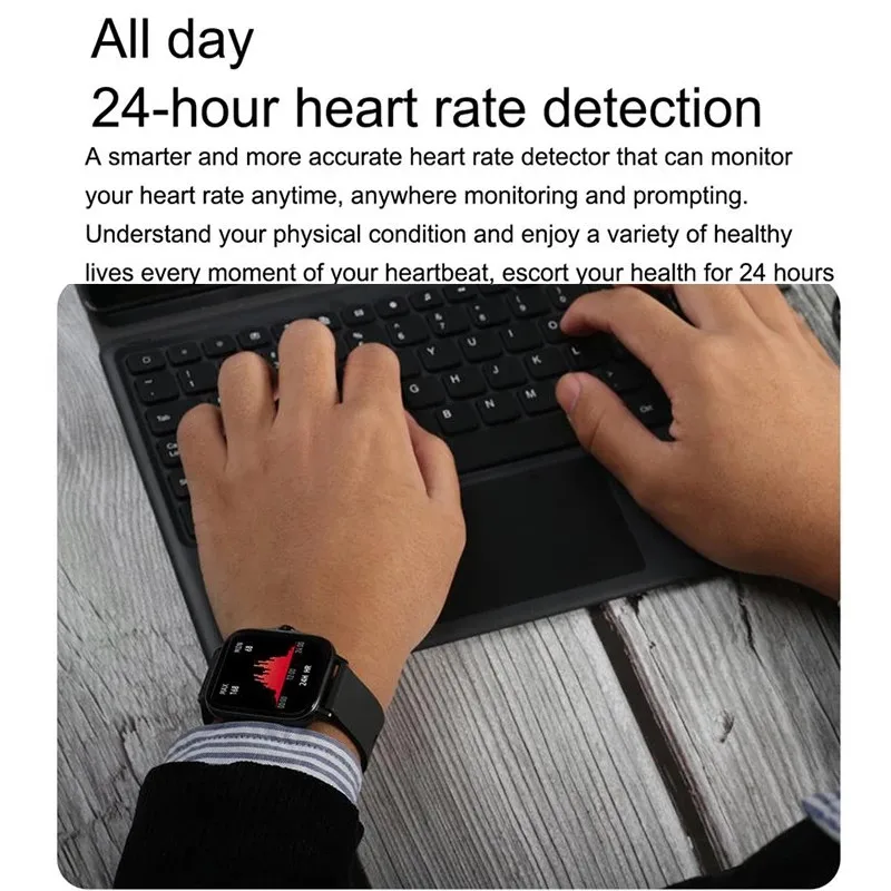 

IWO PRO T42 Smart Watches Men Women 1.7 Inch Full Screen Bluetooth Call IP67 Waterproof ECG Heart Rate Fitness Tracker PK GTS 2