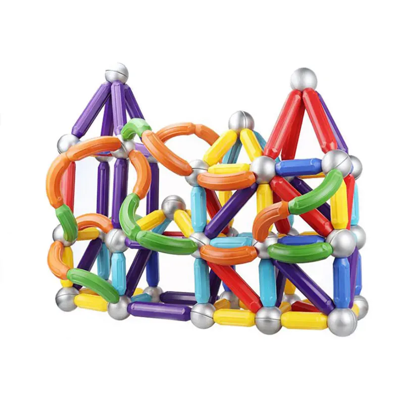 Большой размер детская игрушка магнитный дизайнерский конструктор набор