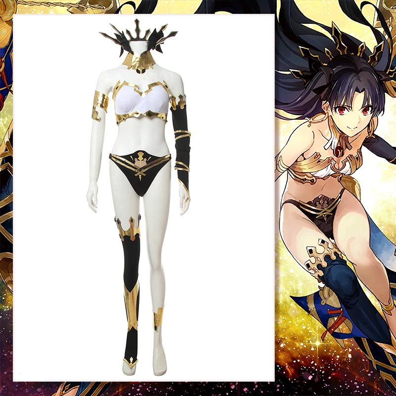 

Женский купальник-бикини Fate/Grand Order FGO Babylonia Ishtar, сексуальный костюм на Хэллоуин, бесплатная доставка, новинка 2020