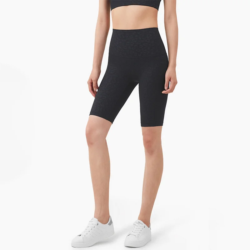 

2020 Woman High Waist Energy Yoga Shorts Seamless Hip-up Tight Elastic Sport Short-pants Summer Gym Fitness leggings