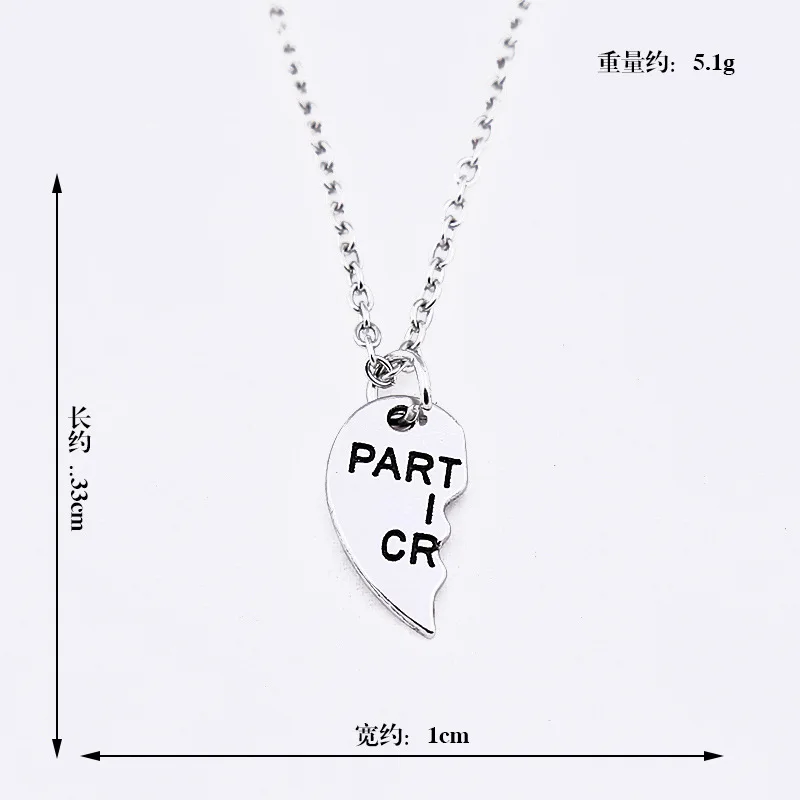 RONGQING 12set/lot New Promotion High quality Silver Love Long Statement Necklace From Factory 2019 hot | Украшения и аксессуары