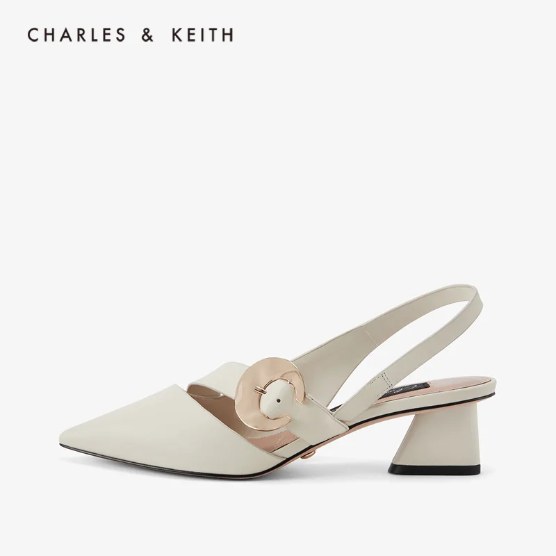 CHARLES＆KEITH Новинка на Весну и Лето 2020SL1 61720029Женские босоножки Металлическая