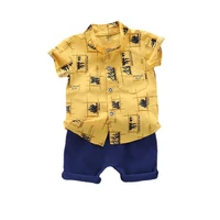 new summer baby boys girls clothes children fashion cotton shirt shorts 2pcssets toddler sports casual costume kids tracksuits