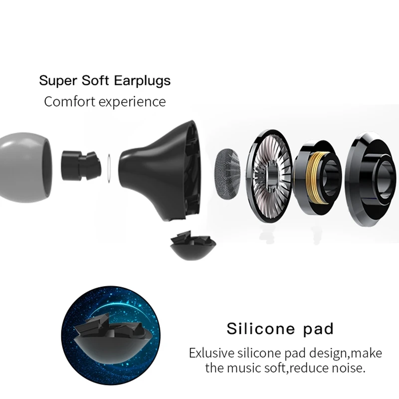 Новые TWS наушники Bluetooth 5,0 беспроводные наушники стерео в ухо Bluetooth водонепроницаемые мини беспроводные вставные наушники
