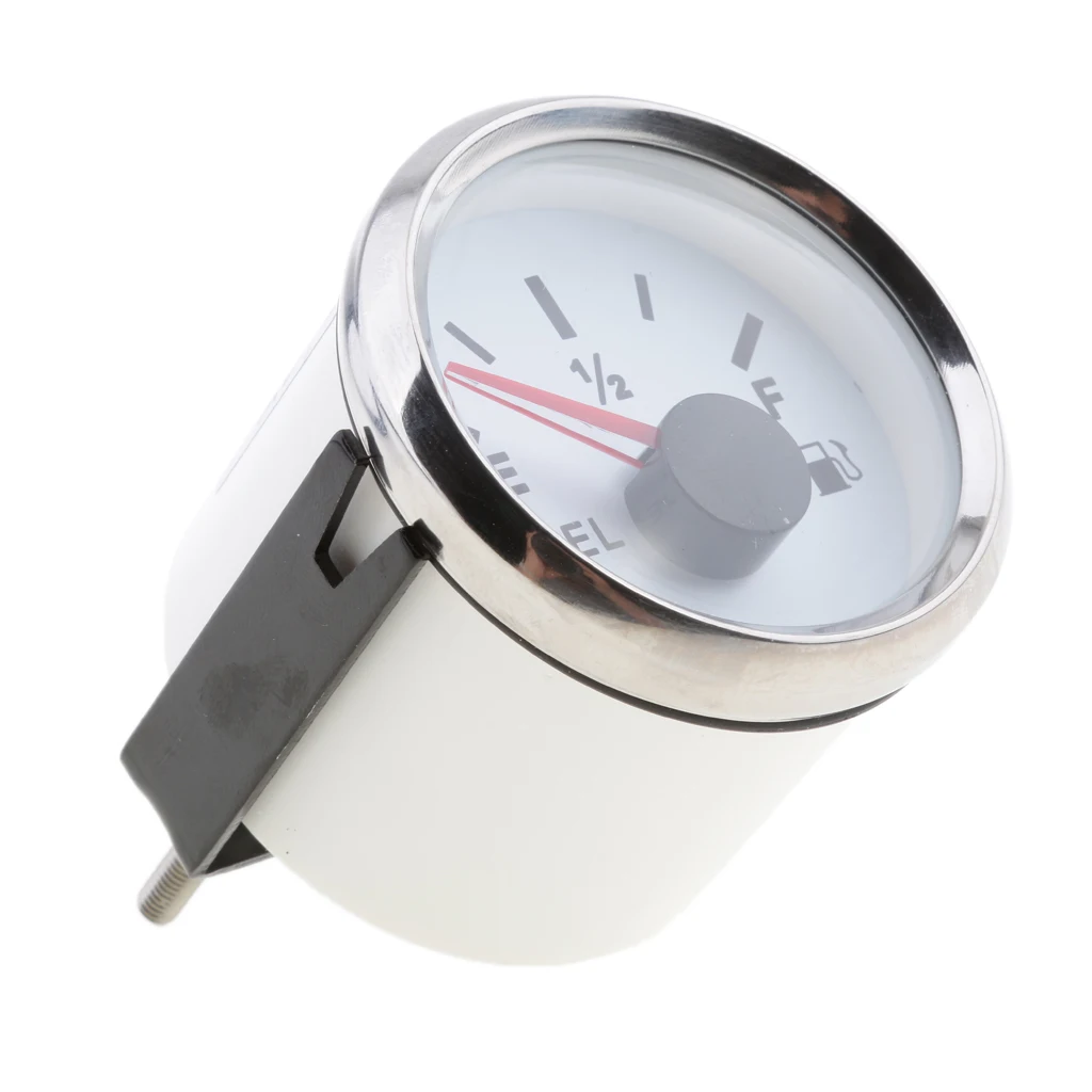 

White Fuel Level Gauge + Fuel Tank Sender Unit Level Gauge - Combo Sale