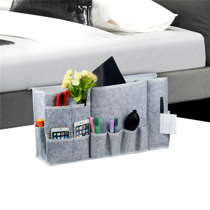 Прикроватный ящик для хранения Caddy/кровать аккуратные Карманный 8 карман