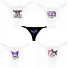 Эстетические трусики y2k, трусики в стиле Харадзюку, трусики каваи, готические трусики, панк, трусики, темные трусики, стрит-рэп