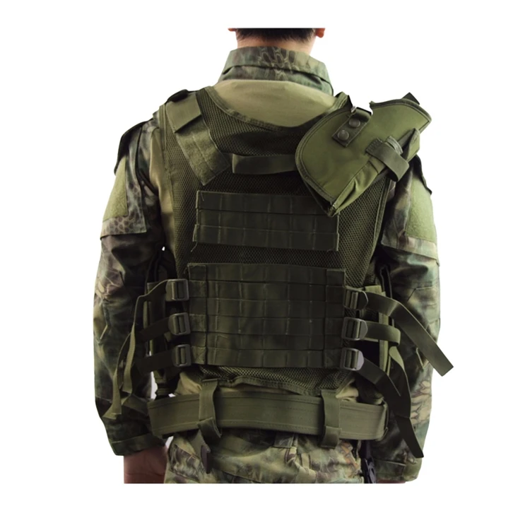 Тактический Жилет Molle для страйкбола, боевой жилет для пистолета, тренировочный сетчатый жилет, защитный жилет для охоты