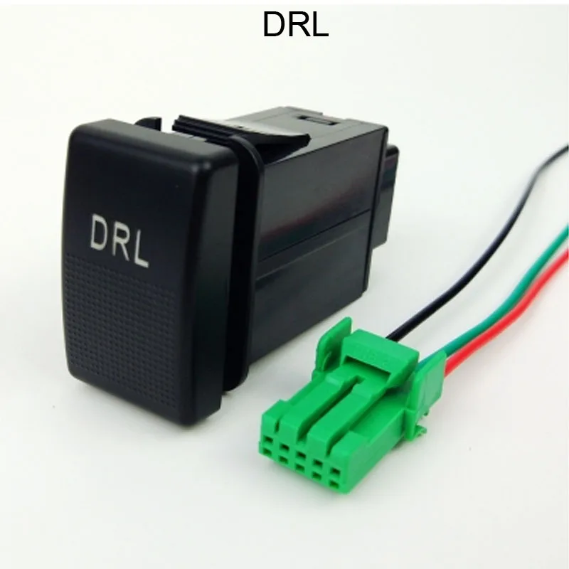 DRL передние противотуманные фары задние один удар кнопка питания провод для Great
