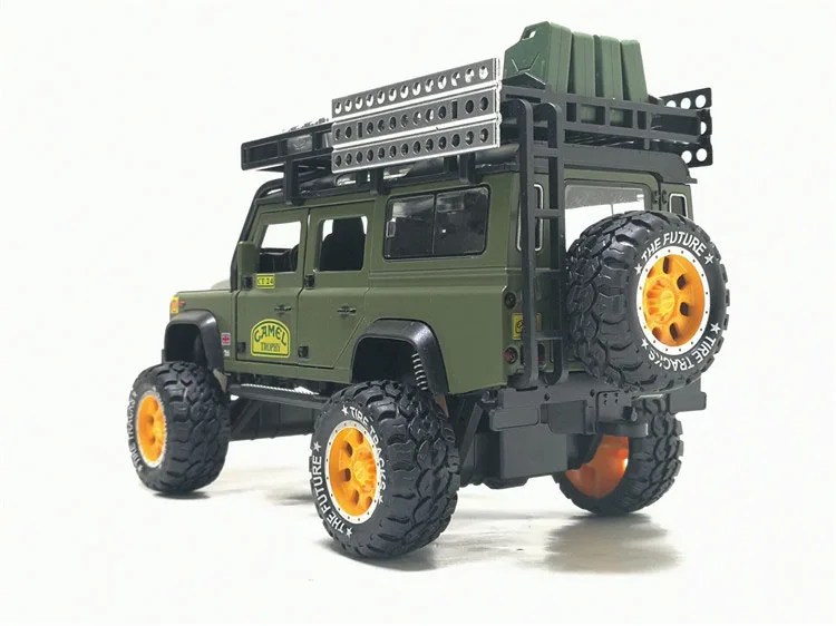 1/28 Diecasts игрушечный транспорт защитник Кубок с верблюдом модель автомобиля звуковой светильник коллекция автомобилей игрушки для детей игрушки подарок