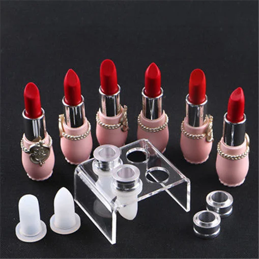 12 1 мм Силиконовые формы для нанесения помады блеска губ 6 видов форм держатель