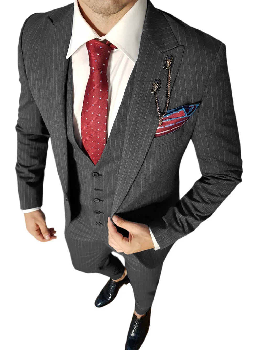 For Men (blazer+vest+pants)