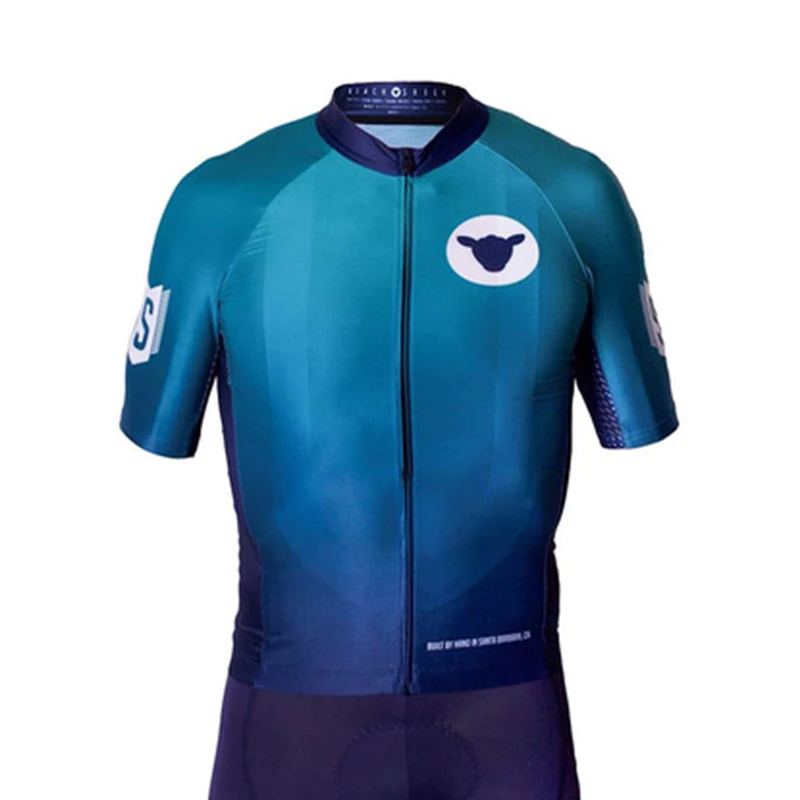 

sheep Mens short sleeve cycling jerseys Wave point Bike Clothing shirts MTB Quick dry Bicycle Wear Ropa Ciclismo Hombre