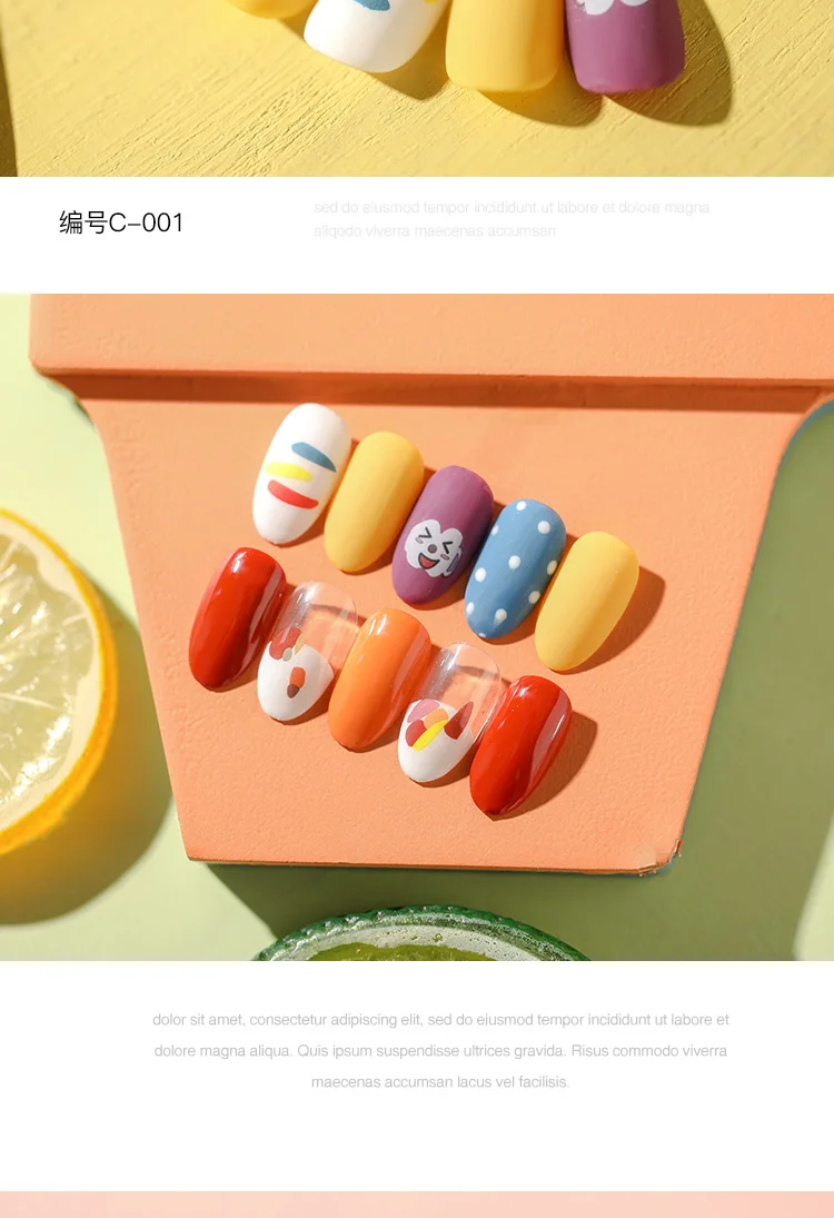 1 лист стикеры 3D на ногти Nail Art яркие красочные в форме радуги ногти наклейки для ногтей наклейки украшения Маникюр Z0214