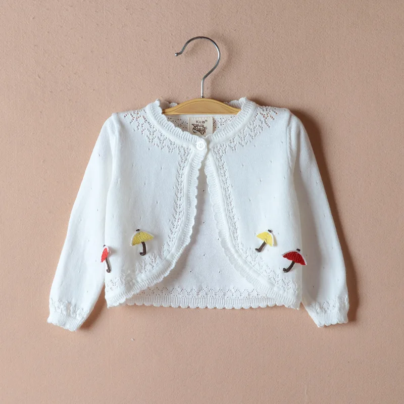 Кардиган для девочек свитер куртка 100 хлопок верхняя одежда 1 2 4 6 8 лет детская 2020 -