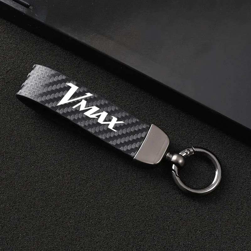 Брелок для ключей из углеродного волокна мотоцикла Yamaha VMAX 1200 1700 VMAX1200 VMAX1700