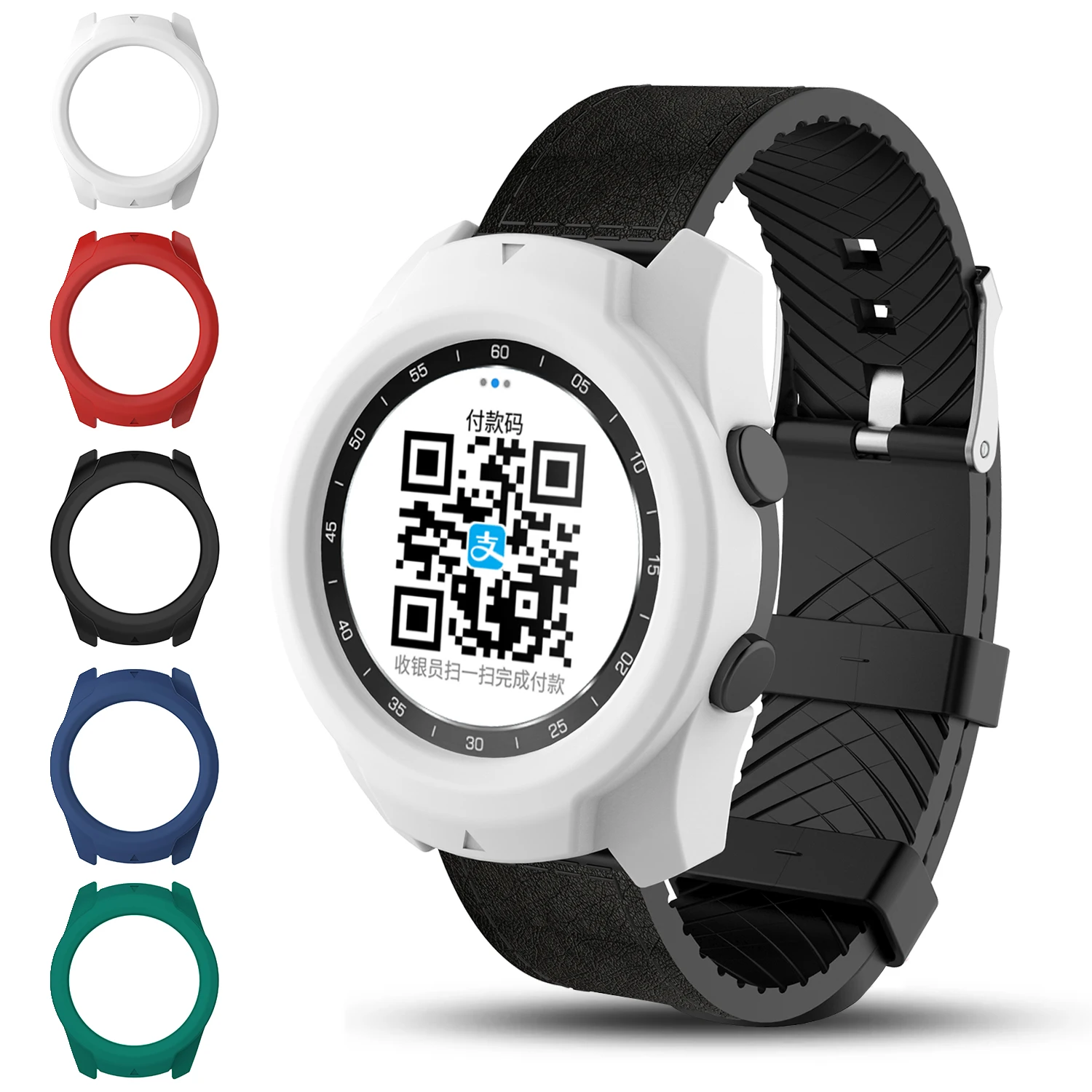 Защитный чехол Tencloud для Ticwatch Pro 2020 Силиконовая защита смарт-часов мягкий корпус