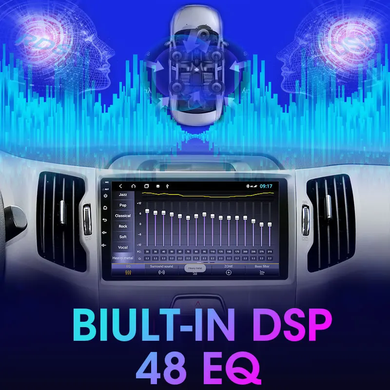 srnubi android 10 2 din car radio multimedia rds dsp ips video player for kia sportage3 2010 2016 gps navigation autoradio dvd free global shipping