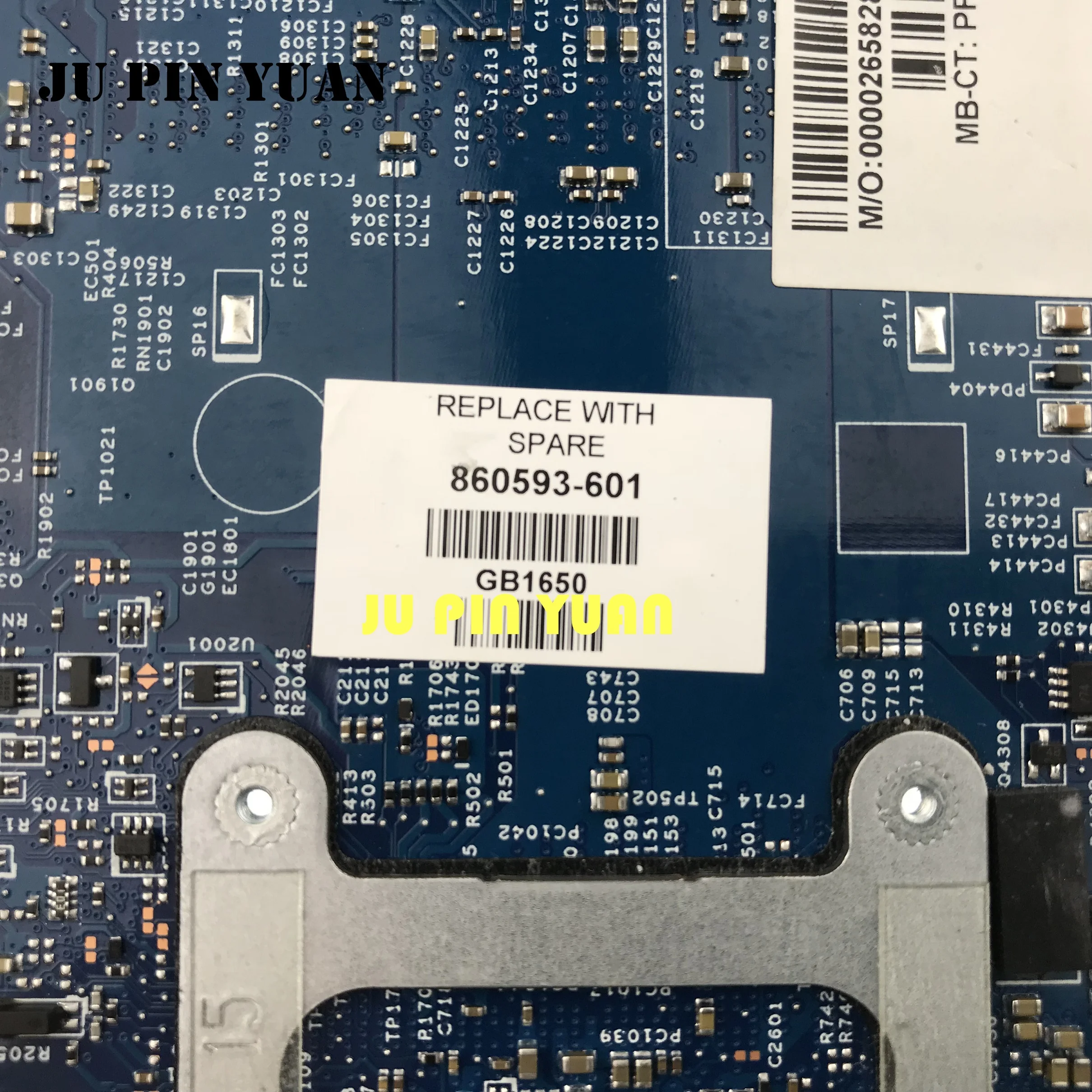 Для HP PAVILION X360 15 BK материнская плата для ноутбука 860593 601 001 с I5 6200U полностью