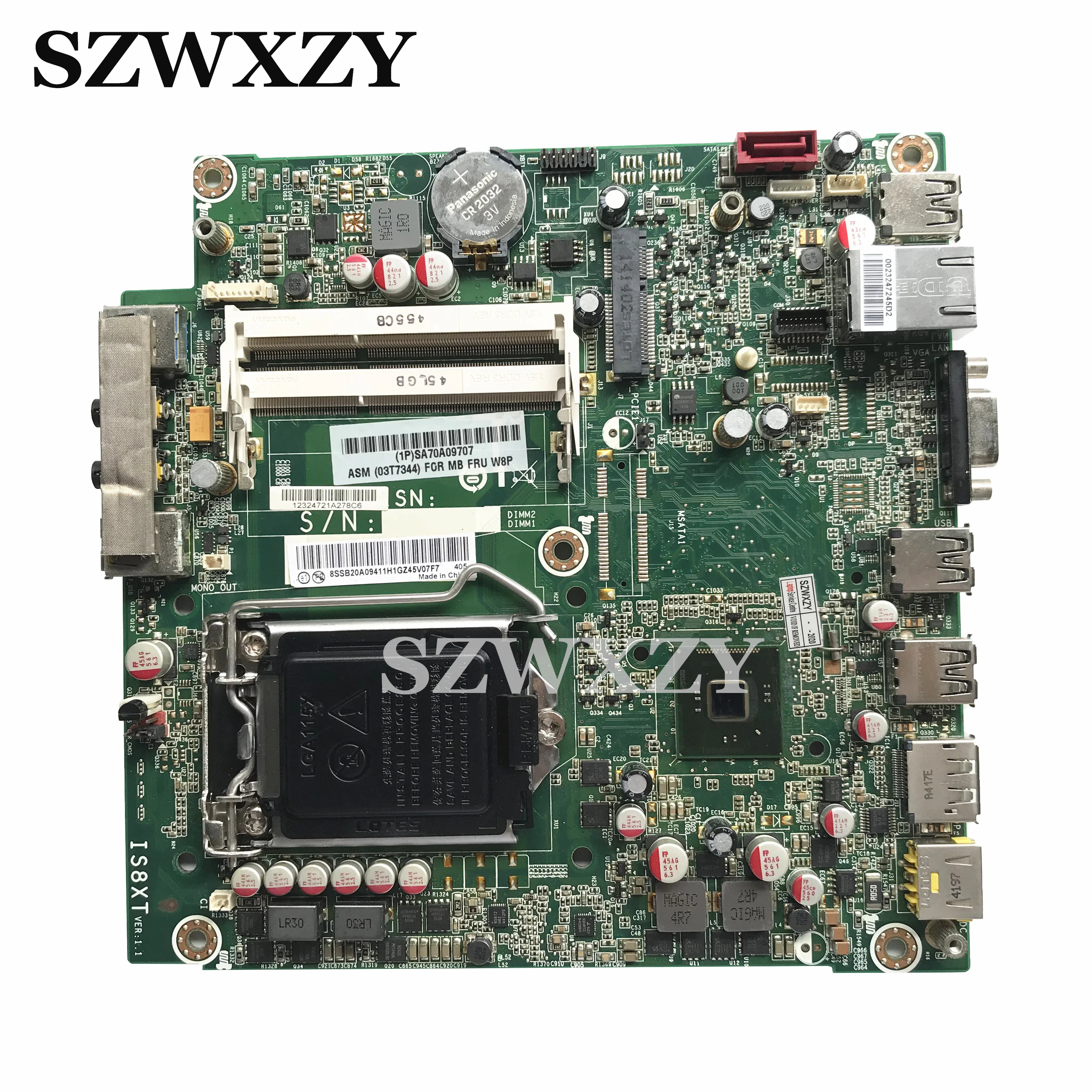 Высокое качество для Lenovo thinkцентр M73 M73e M93 M93p крошечная материнская плата LGA 1150 03T7171