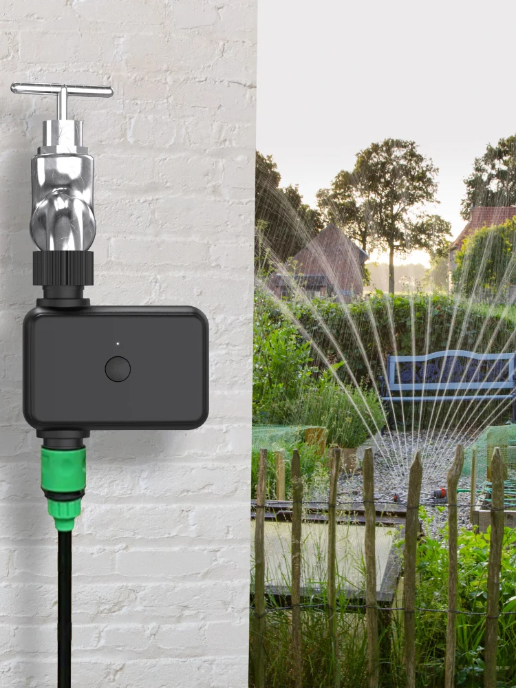 

WIFI Watering Timer IP55 Automatic Drip Irrigation Garden Water Controller Valve Google Assistant Smart Home,Alexa Bluetooth